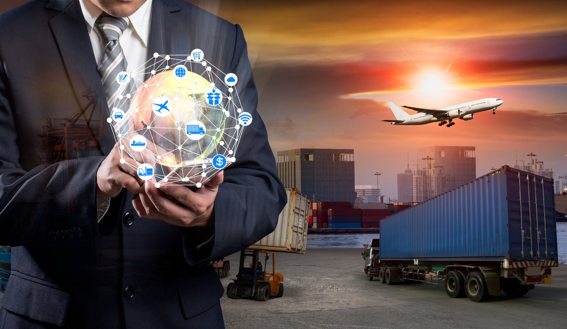 World Map With Logistics β Brunswick VIC β City Watch Security